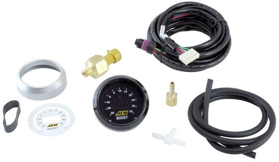 AEM Electronics Boost Gauge 35 Psi/2.4 Bar Digital (Universal) 2 30 4406 1