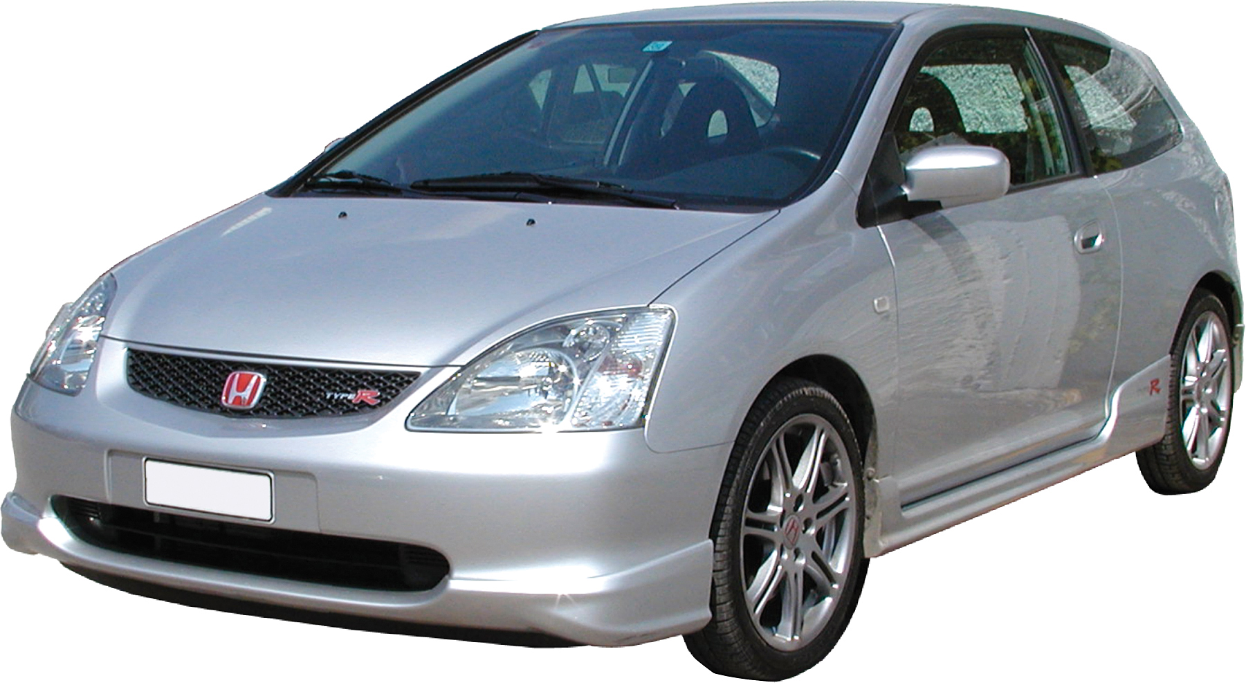 AERODYNAMICS - Honda Civic Type R Front Bumperlip ABS (2001-2003 3/5 Door) 2 AE BL CV013D TR F A