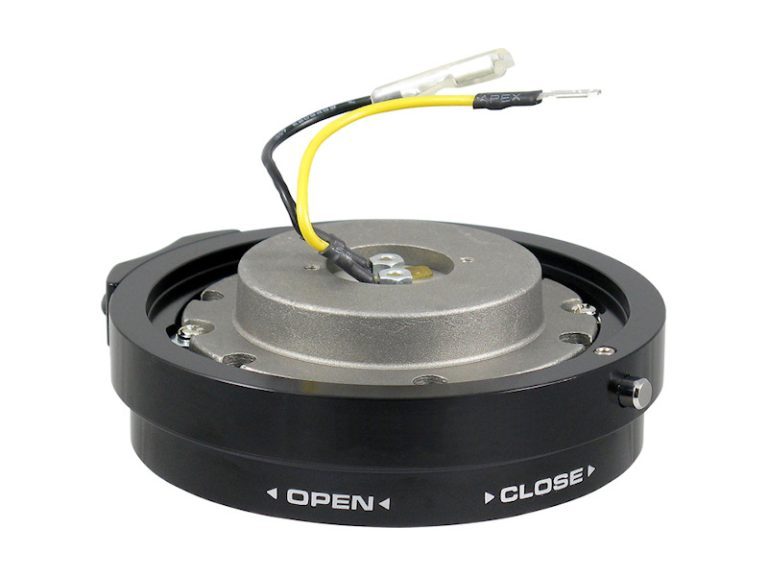 Quick Release Hub Thin Black (Universal) | MCG Autostyling