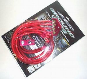 Ground Wire Cables Red (Universal)