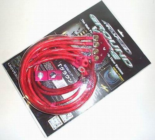 Ground Wire Cables Red (Universal) 1 GWC R
