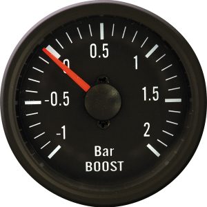 Classic Style Boost Gauge 52mm(Universal) 9 Boost Gauge