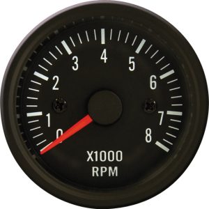 Classic Style RPM Gauge 52mm (Universal)
