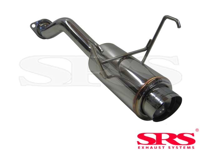 SRS Exhausts Axleback System Stainless Steel G50 (Civic 01-05 3/5dr EP2) 1 SRS AXBS CV013D G50 1