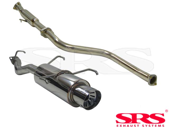 SRS Exhausts Catback System Stainless Steel G55 (Prelude 92-96) 1 SRS G55 prelude catback stainless exhaust