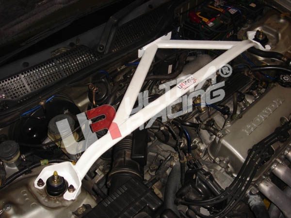 Ultra Racing 3-Point Front Upper Strut Tower Bar (Civic 91-01/Del Sol/Integra) 1 UR TW3 020