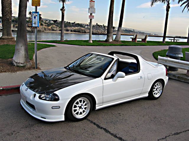 AERODYNAMICS - Honda Del Sol Front Bumper lip - PU Mugen 2 ae bl crx92 m f a 2