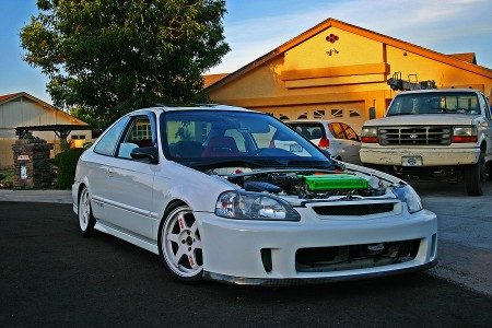 Aerodynamics Backyard Style Front Bumper (Civic 99-01 2/3/4dr) 3 ae bu cv99 by f a 3