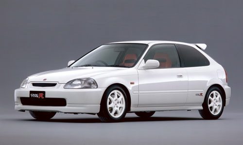 EK Civic Type R Style Grille ABS Version 2 (1995-1998 2/3/4 Door) 1 ek type r grille v2 Aerodynamics ABS Civic 1995-1998