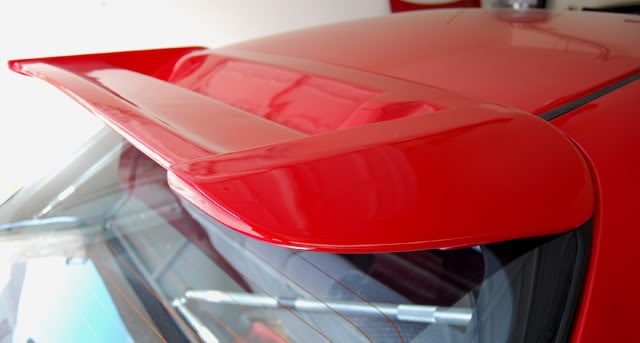 AERODYNAMICS - Honda Civic Spoiler FRP Bomex (1995-2001 3 Door) 2 ae sp cv963d m f 2