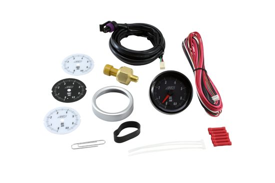 AEM Electronics Oil/Fuel Pressure Gauge Up To 6.9 Bar Analog (Universal) 5 aem 30 5133