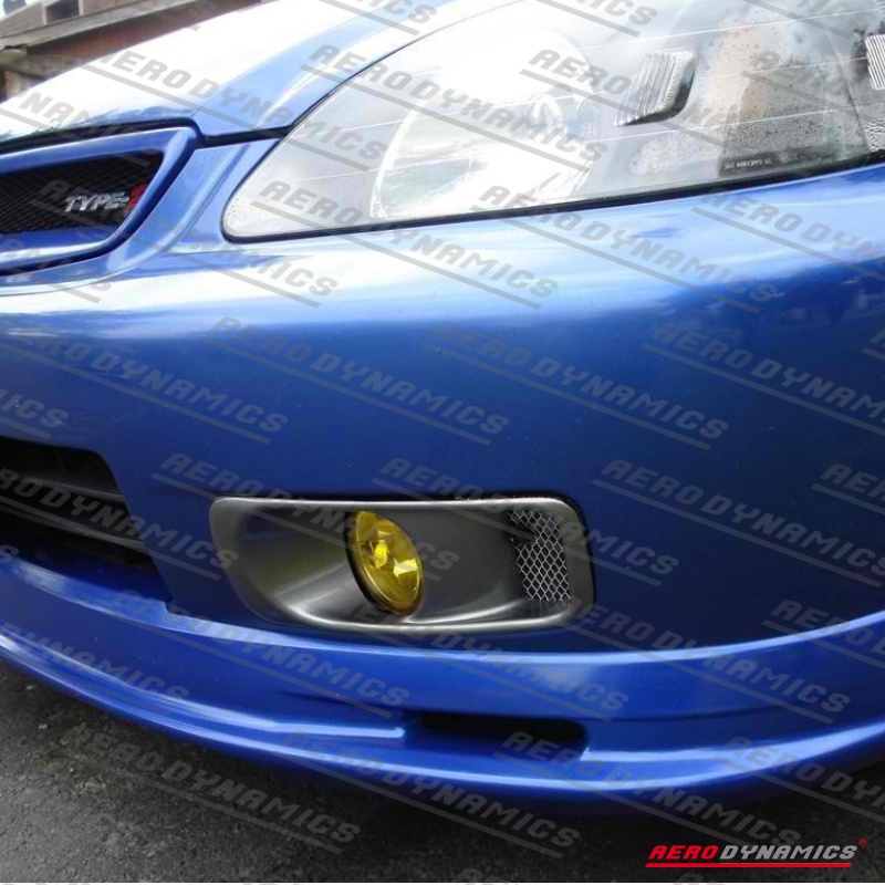 AERODYNAMICS - Honda Civic Bumperlip Front PU Mugen (1999-2001 2/3/4 Door) 2 bl cv99 m f pu 2