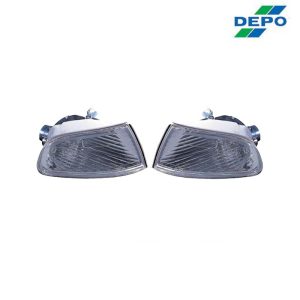 Depo Corner Lights Chrome Smoked (Civic 91-96 2/3dr) 5 cl cv9223dj c s 1