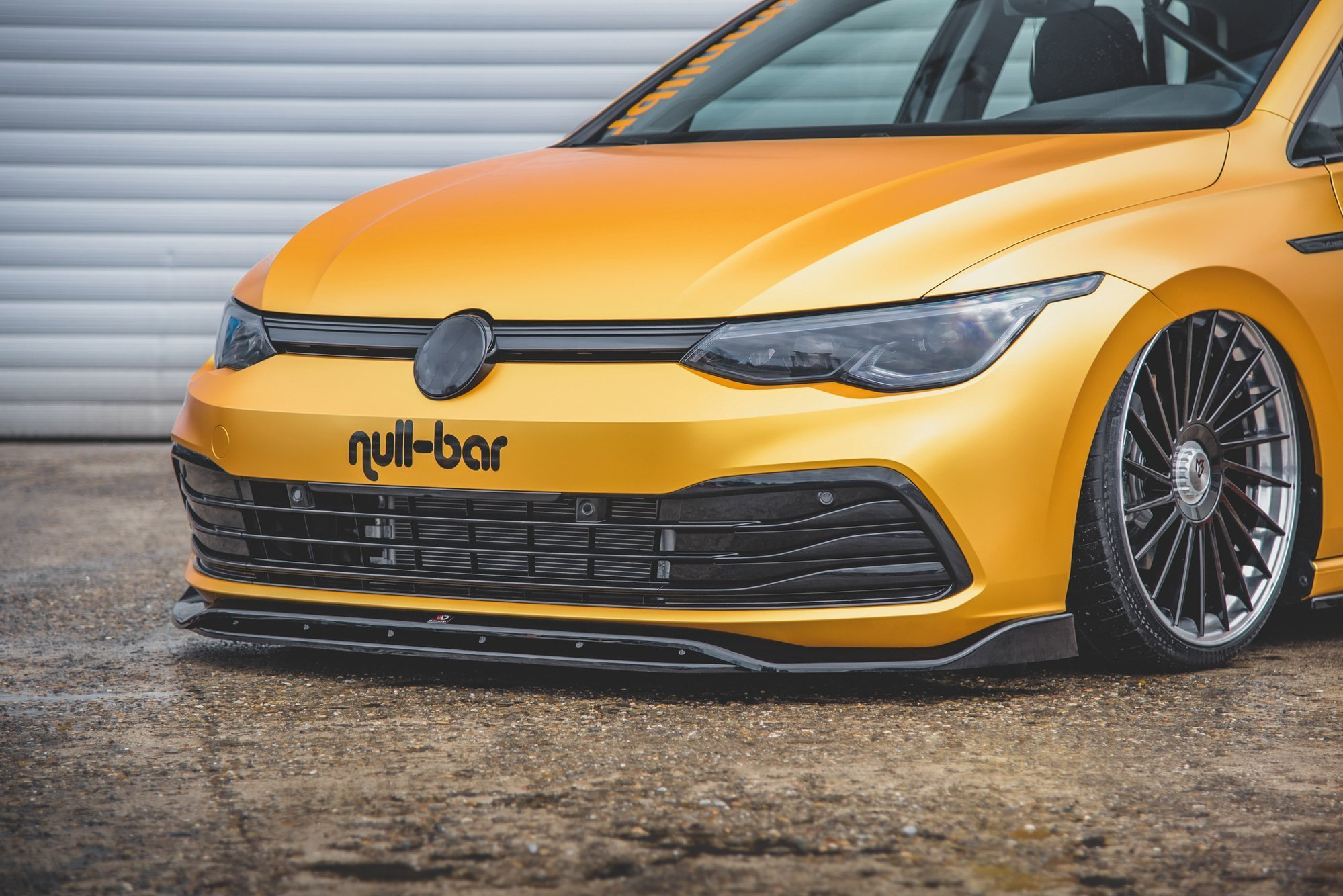 Maxton Design VW Golf 8 SE Front Lip V2 - Gloss (Mk8 2019-2024) 2 eng pl front splitter v 2 vw golf 8 9672 4