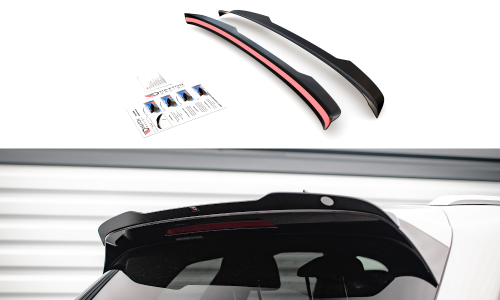 Maxton Design VW Touareg R-Line Spoiler Extension - Gloss (Mk3 2018-2023) 3 eng pm spoiler cap volkswagen touareg r line mk3 15476 2