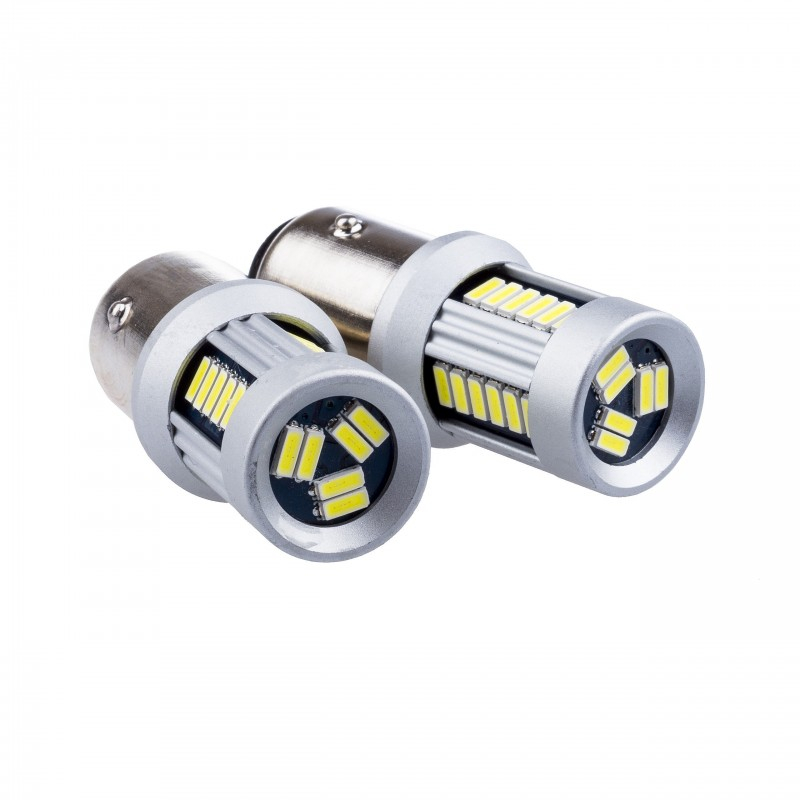 P21/5W 1157 30 SMD 4014 CANBUS - 2 PCS 1 epl46 zarowka led p21 5w 1157 30 smd 4014 canbus 2 szt