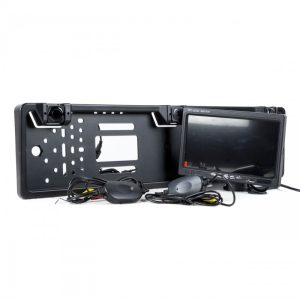 EIN Plate Surround w/ Wireless Park Sensors & Reverse Cam+Screen 7 EIN Plate Surround w/ Wireless Park Sensor
