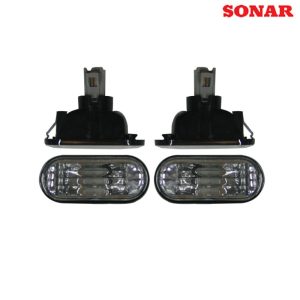 Sonar Fender Lights Chrome Flat (Civic/CRX 87-96/Del Sol/Integra 94-01/S2000)