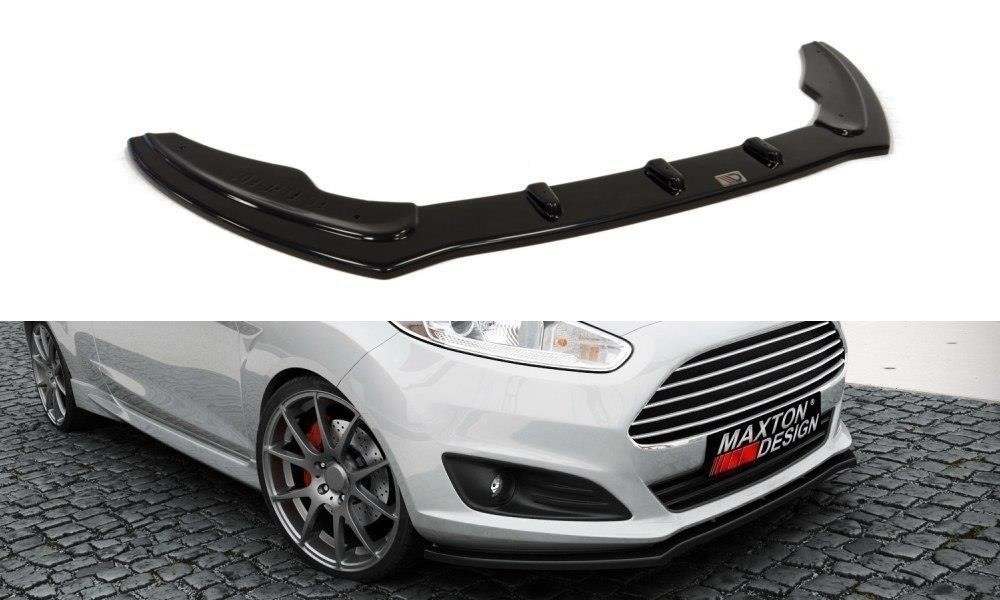 Maxton Design Ford Fiesta SE Front Lip - Gloss (Mk7 2012-2017) 1 Maxton Design Ford Fiesta SE Front Lip - Gloss (2012-2017)