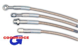 Goodridge Stainless Steel Brakelines Set (Impreza 03-05 EJ20) 12 goodridge brakelines 90