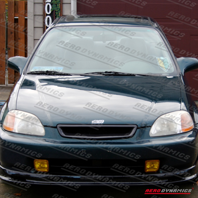 AERODYNAMICS - Honda Civic Type-R Grille ABS (1995-1998 2/3/4 Door) 2 gr cv96 tr a 2 1
