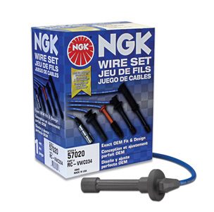NGK Spark Plug Wires Blue (Accord 98-03 2.2/Prelude 92-01 2.2) 3 ngk 8019