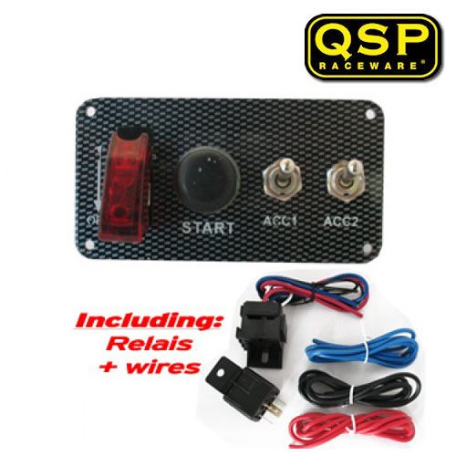 QSP Starter Panel Carbon (Universal) 1 qsp qe6007