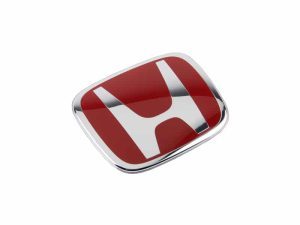 HOP GENUINE HONDA FRONT RED H BADGE CIVIC TYPE R EP3 01-03
