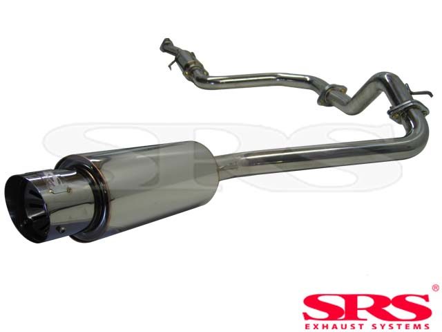 SRS Exhaust Systems G55 Catback System Stainless Steel (Civic 87-91 3dr) 1 srs cbs cv88 g55