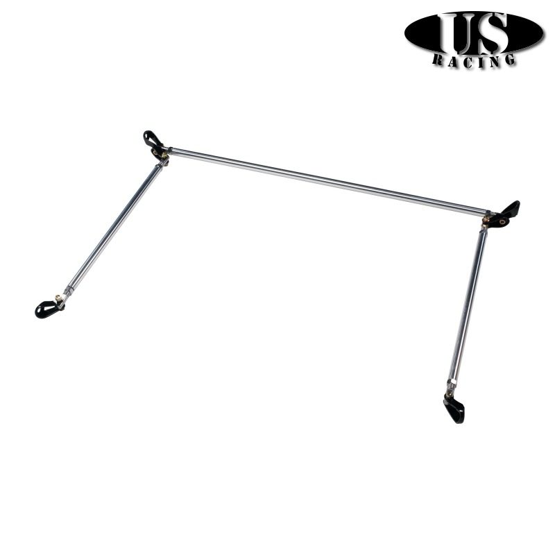 US-Racing B+C Pillar Strutbrace (Civic 95-01 3dr) 1 usr dk bcpb96