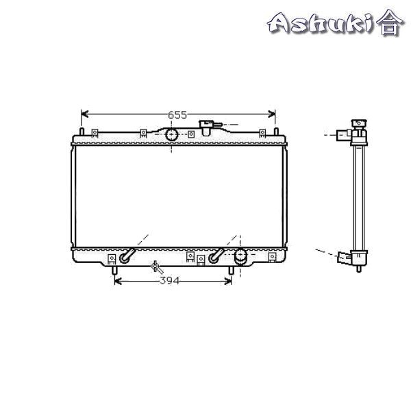 Ashuki Radiator (AT) 1 ash h551 16 1