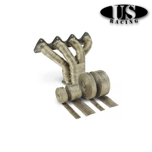 US-Racing Heatwrap Black 800°C (Universal) 2 usr hw t 2
