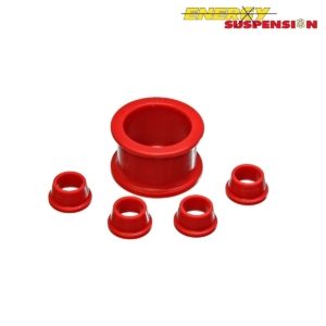 Energy Suspension Steering Rack Bushings Red (Civic 95-01) 6 Energy Suspension 16.10104R red power steering rack bushing set