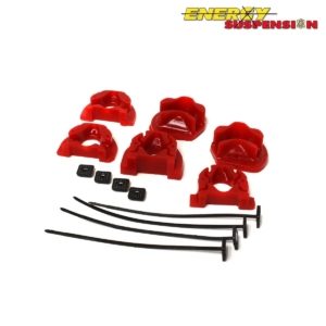 Energy Suspension Motor Mounts Inserts Red (Civic 91-96/Del Sol)