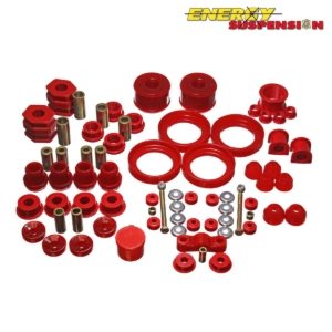Energy Suspension Hyper-Flex System Complete Master Bushing Set Red (Civic 95-01 Non-VTi) 9 16.18110r 2