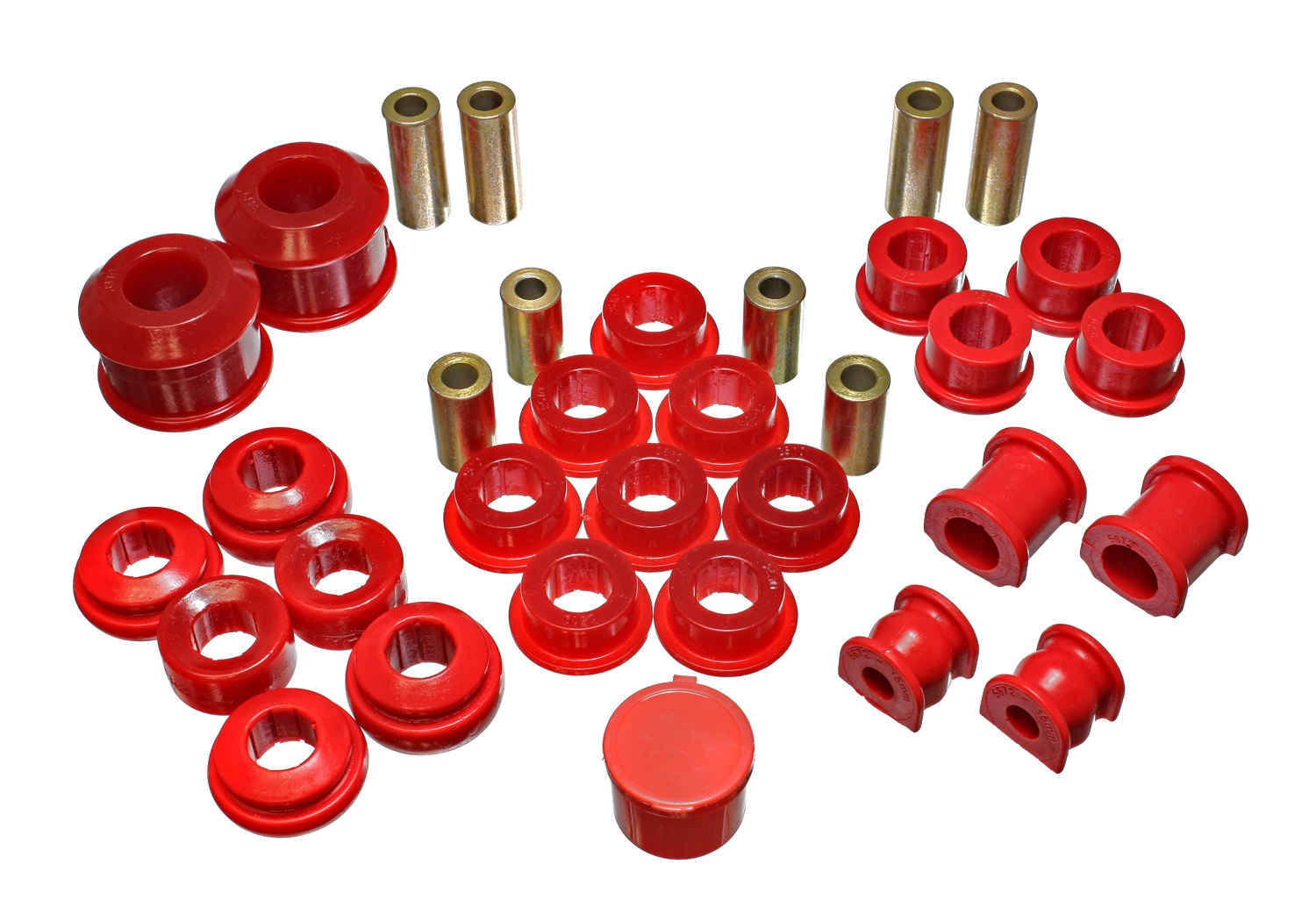 Energy Suspension Hyper-Flex System Complete Master Bushing Set Black (16.18112G) (Civic 01-05 3/5dr) 3 16.18112r 1