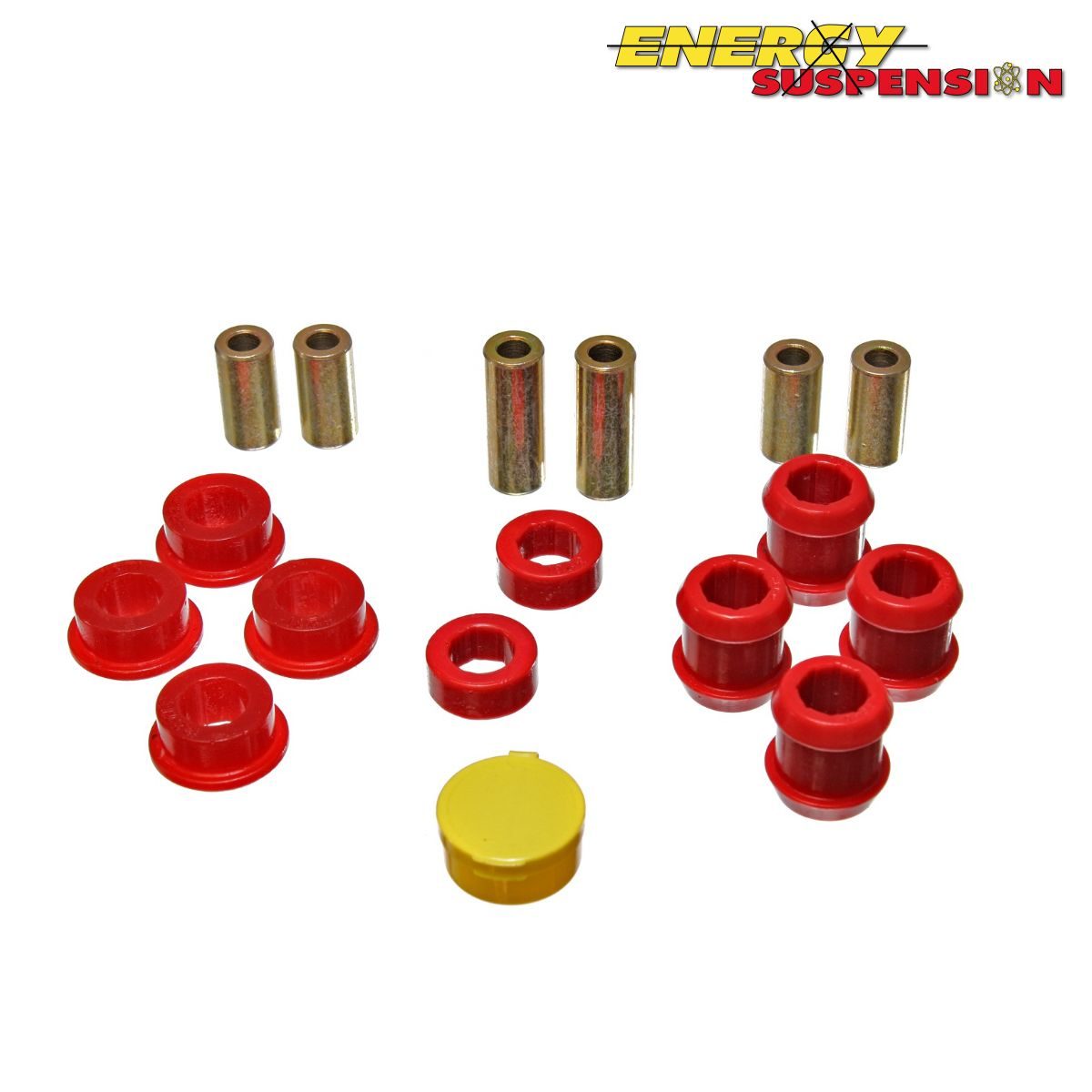 Energy Suspension Front Control Arm Bushings Red (Civic 87-91/CRX 87-93) 1 16.3103r 2