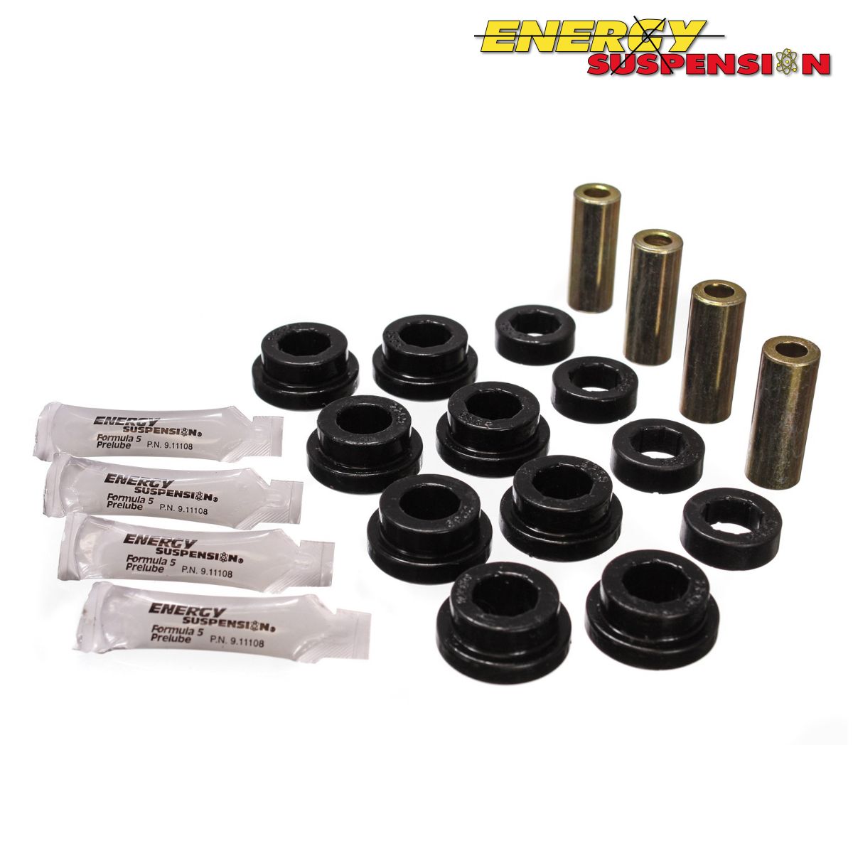 Energy Suspension Rear Lower Control Arm Bushings Black (Civic 89-96/CRX 89-93) 1 16.3104g 2