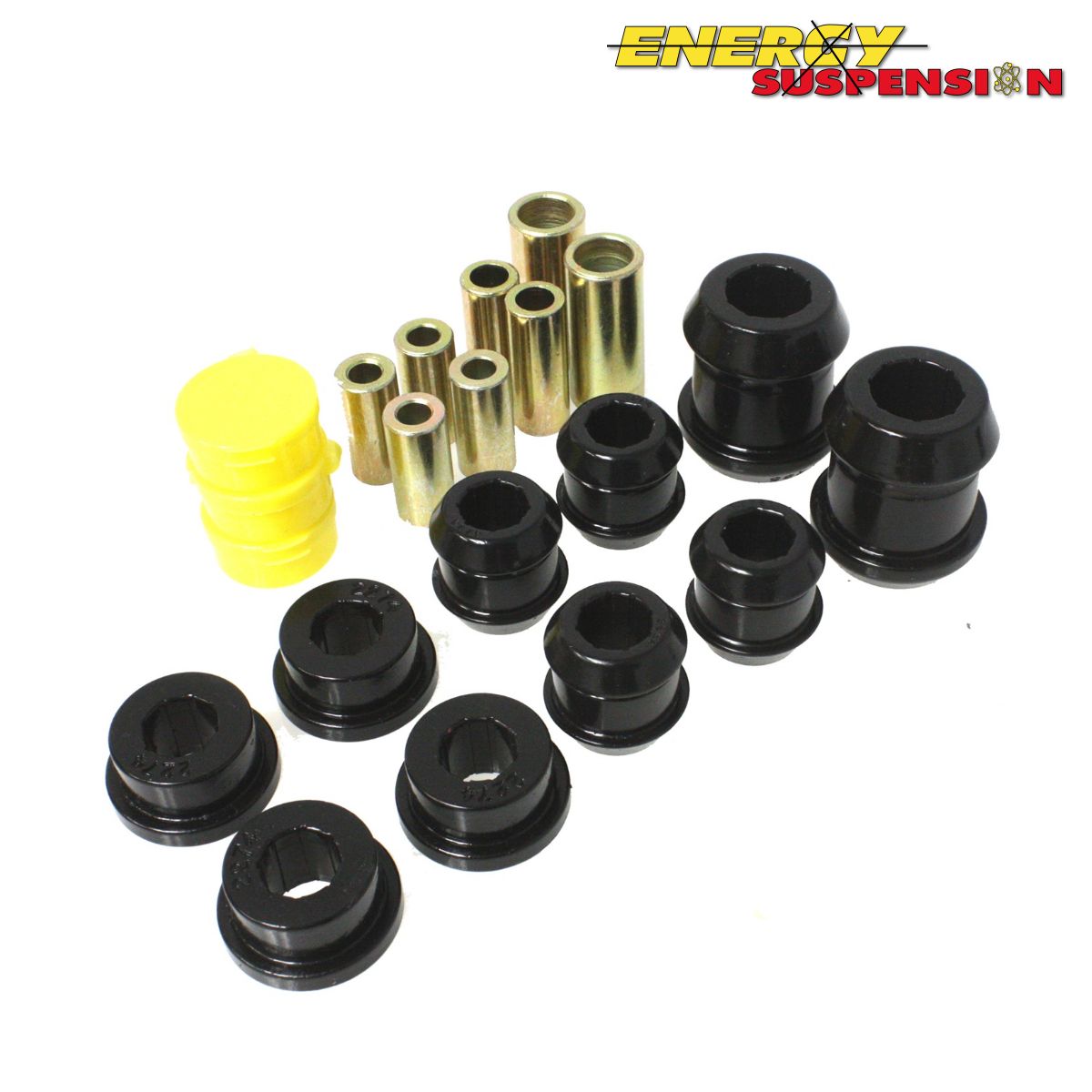 Energy Suspension Front Control Arm Bushings Black (Civic 91-96/Del Sol/Integra 94-01) 1 16.3105g 2