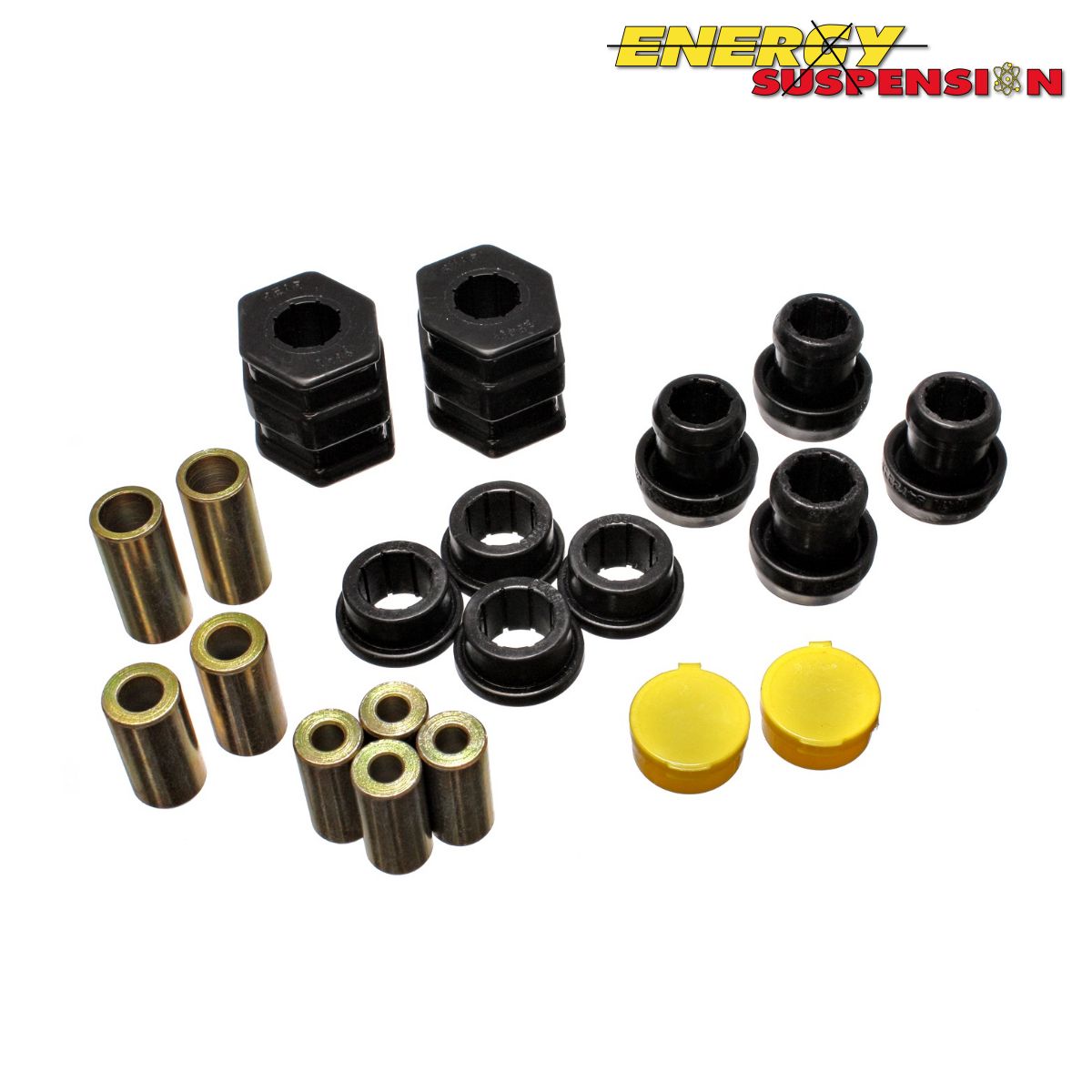 Energy Suspension Front Control Arm Bushings Black (Civic 95-01 Non-VTi) 1 16.3114g 2