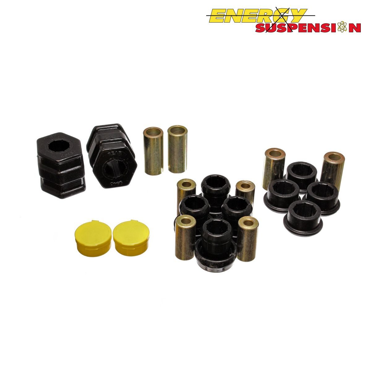 Energy Suspension Front Control Arm Bushings Black (Civic 95-01 VTi) 1 16.3115g 2
