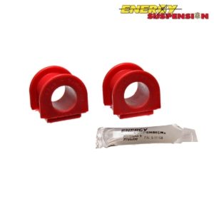 Energy Suspension Sway Bar Bushings Front 21mm Red (Civic 91-96 Non-VTi/Del Sol ESi) 10 Energy Suspension 16.5105R red 21mm front sway bar bushing set