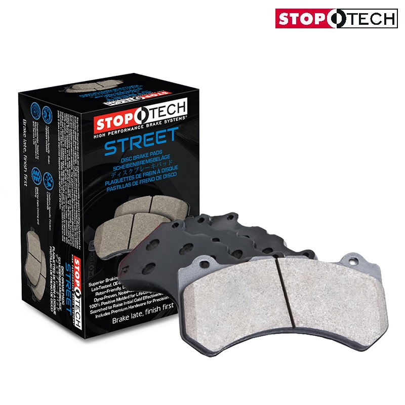 StopTech Street Performance Brake Pads Rear (Civic/CRX 87-93 1.6i VTEC/Civic 91-01 ESi/VTi/Del Sol/Jazz/Fit 04-12/Prelude 87-92) 1 308