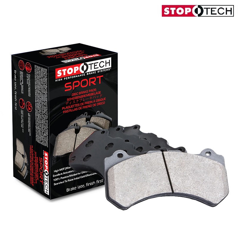 Stoptech Street Performance Brake Pads Rear (Civic/CRX 87-93 1.6i VTEC/Civic 91-01 ESi/VTi/Del Sol/Jazz/Fit 04-12/Prelude 87-92) 1 309 new
