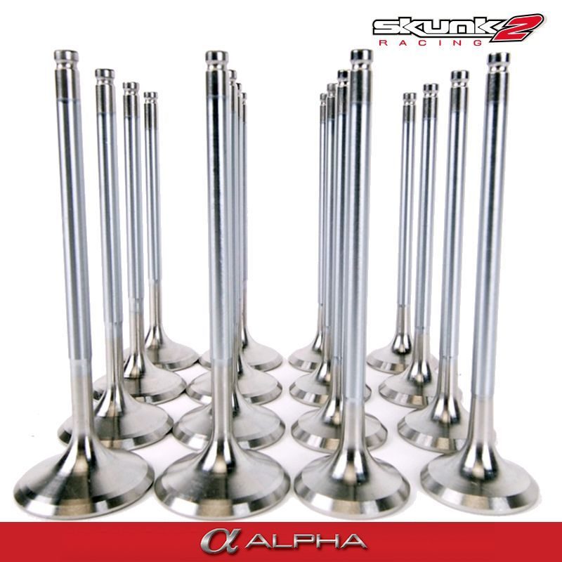 Skunk2 - Alpha Series Valves Stock Size Standard Compression Honda B-Series 5 310 05 1310 7