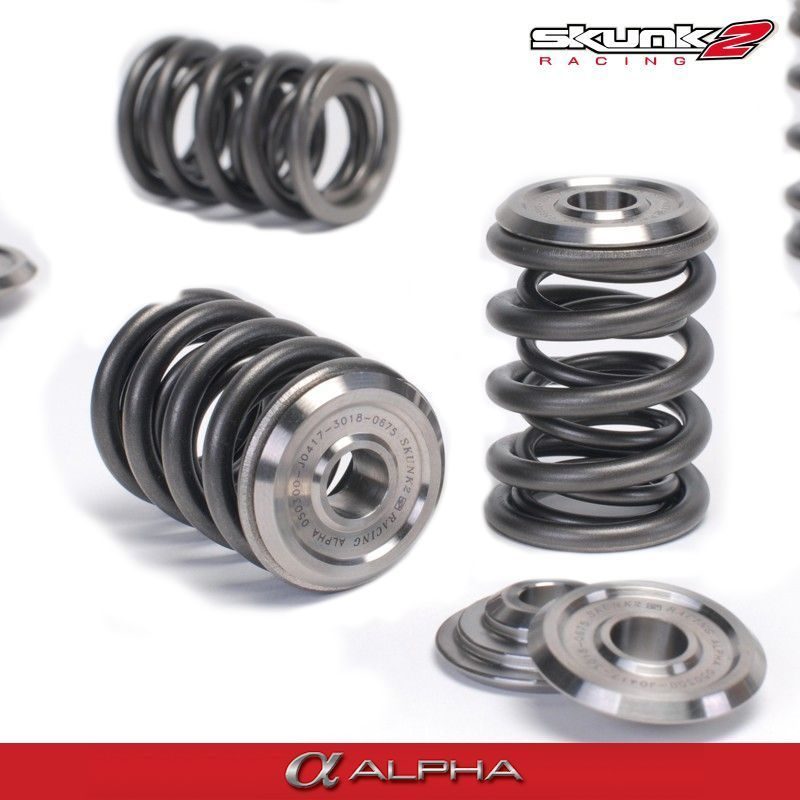 Skunk2 - Alpha Valve Spring And Titanium Retainer Kit Honda K-Series K20 K24 5 344 05 1410 5