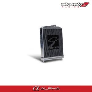 Skunk2 - Alpha Series Half Radiator Honda Civic EF CRX 88-91 5 SKUNK2 - Honda Aluminum Radiator Half-Size Racing Alpha-Series (Civic/CRX 87-93)