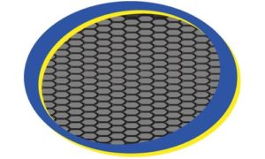 Black Plastic Grille (150 x 30 cm) Race Mesh