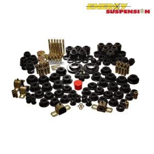 Energy Suspension Hyper-Flex System Complete Master Bushing Set Black (Nissan S14) 6 7.18106g 2