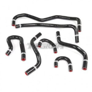 TEGIWA 7PC SILICONE COOLANT HOSE KIT HONDA INTEGRA TYPE R DC2 B18C B18C6 5 7pc black final 1